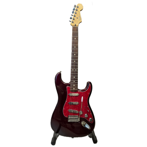 (BRUGT) Fender Standard MIM Stratocaster Wine Red 2001